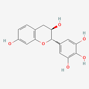 molecular formula C15H14O6 B579549 ent-Robinetinidol CAS No. 17445-90-8
