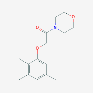 molecular formula C15H21NO3 B5795597 4-[(2,3,5-trimethylphenoxy)acetyl]morpholine 
