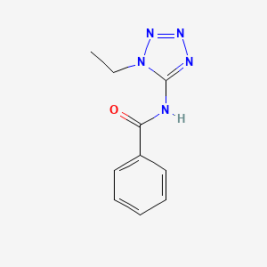 molecular formula C10H11N5O B5795619 N-(1-ethyl-1H-tetrazol-5-yl)benzamide CAS No. 638146-59-5