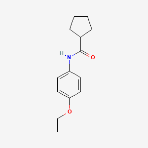 N-(4-ethoxyphenyl)cyclopentanecarboxamide