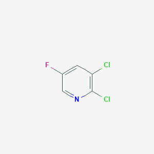 molecular formula C5H2Cl2FN B057959 2,3-二氯-5-氟吡啶 CAS No. 185985-40-4