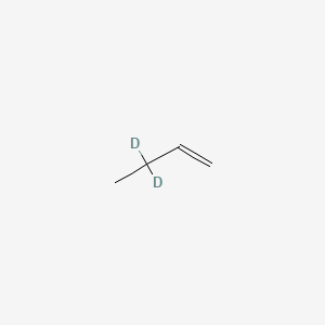 molecular formula C4H8 B579607 1-Butene-3,3-D2 CAS No. 18932-22-4