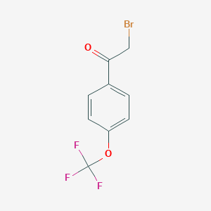 molecular formula C9H6BrF3O2 B057962 4-(三氟甲氧基)苯乙酰溴 CAS No. 103962-10-3