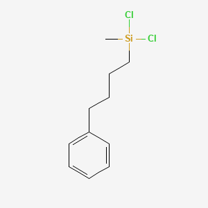 molecular formula C11H16Cl2Si B579622 4-Phenylbutylmethyldichlorosilane CAS No. 17776-69-1