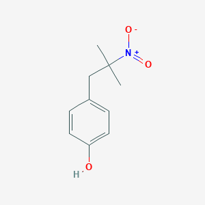 molecular formula C10H13NO3 B057963 4-(2-甲基-2-硝基丙基)苯酚 CAS No. 16066-97-0