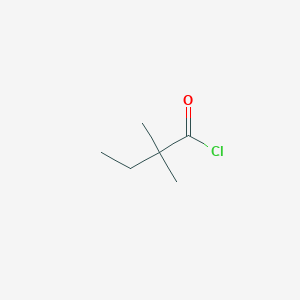 molecular formula C6H11ClO B057964 2,2-二甲基丁酰氯 CAS No. 5856-77-9
