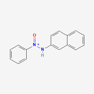 (Naphthalen-2-ylamino)-oxo-phenylazanium