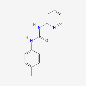 molecular formula C13H13N3O B5796744 N-(4-methylphenyl)-N'-2-pyridinylurea CAS No. 13256-75-2
