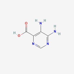B579697 5,6-Diaminopyrimidine-4-carboxylic acid CAS No. 16008-49-4