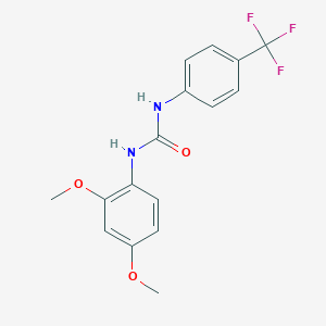 N-(2,4-dimethoxyphenyl)-N'-[4-(trifluoromethyl)phenyl]urea