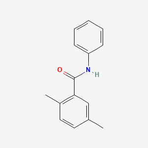 molecular formula C15H15NO B5797057 2,5-二甲基-N-苯甲酰苯胺 