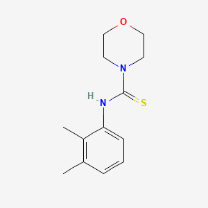 molecular formula C13H18N2OS B5797063 N-(2,3-dimethylphenyl)-4-morpholinecarbothioamide 
