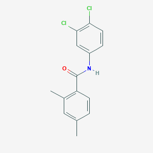 molecular formula C15H13Cl2NO B5797146 N-(3,4-dichlorophenyl)-2,4-dimethylbenzamide 