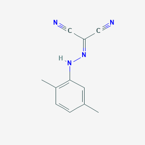 molecular formula C11H10N4 B5797162 [(2,5-dimethylphenyl)hydrazono]malononitrile CAS No. 101398-33-8