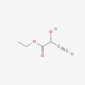 B579721 Ethyl 2-hydroxybut-3-ynoate CAS No. 18418-08-1