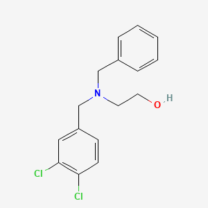 molecular formula C16H17Cl2NO B5797242 2-[benzyl(3,4-dichlorobenzyl)amino]ethanol 