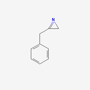 molecular formula C9H9N B579731 3-苄基-2H-氮杂环丙烷 CAS No. 18709-44-9