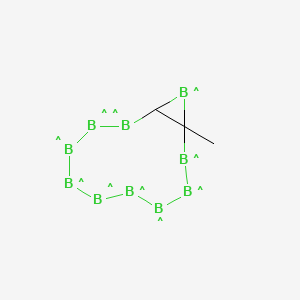 molecular formula C3H4B10 B579738 1-甲基-o-碳硼烷 CAS No. 16872-10-9