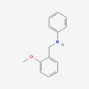 molecular formula C14H15NO B5797453 (2-methoxybenzyl)phenylamine 