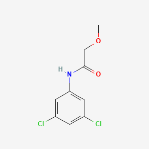 molecular formula C9H9Cl2NO2 B5797482 N-(3,5-dichlorophenyl)-2-methoxyacetamide 