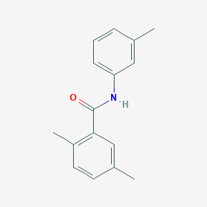 molecular formula C16H17NO B5797925 2,5-dimethyl-N-(3-methylphenyl)benzamide 