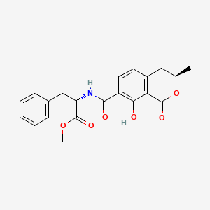 B579807 Ochratoxin B methyl ester CAS No. 18496-57-6