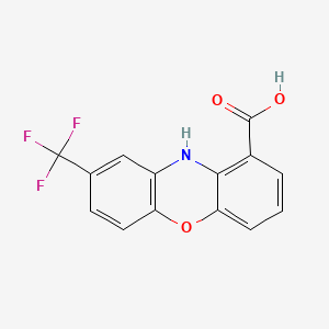 B579809 8-(Trifluoromethyl)-10H-phenoxazine-1-carboxylic acid CAS No. 17710-79-1