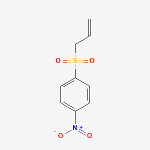 molecular formula C9H9NO4S B5798107 1-(allylsulfonyl)-4-nitrobenzene CAS No. 3729-43-9