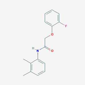 molecular formula C16H16FNO2 B5798149 N-(2,3-dimethylphenyl)-2-(2-fluorophenoxy)acetamide 