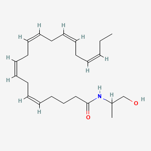 molecular formula C23H37NO2 B579852 Eicosapentaenoyl1-Propanol-2-amide CAS No. 1638355-66-4