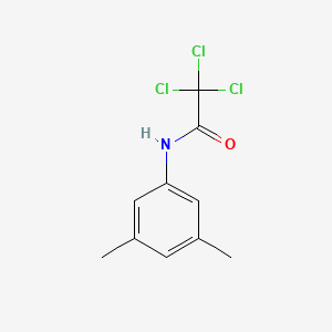 molecular formula C10H10Cl3NO B5798564 2,2,2-trichloro-N-(3,5-dimethylphenyl)acetamide 