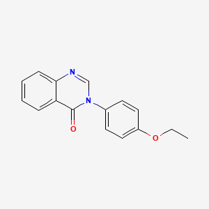 molecular formula C16H14N2O2 B5798598 3-(4-ethoxyphenyl)-4(3H)-quinazolinone CAS No. 60624-50-2