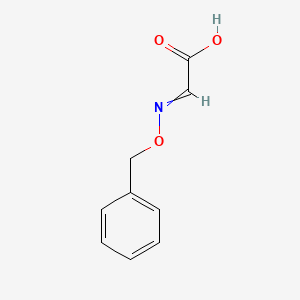 B579863 2-Phenylmethoxyiminoacetic acid CAS No. 77845-97-7