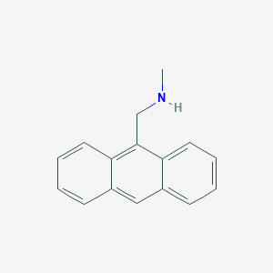 molecular formula C16H15N B057991 9-(Methylaminomethyl)anthracene CAS No. 73356-19-1