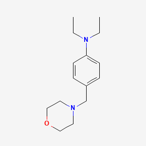 molecular formula C15H24N2O B5799483 N,N-diethyl-4-(4-morpholinylmethyl)aniline 