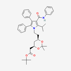 B579957 Defluoro Atorvastatin Acetonide tert-Butyl Ester CAS No. 1105067-91-1