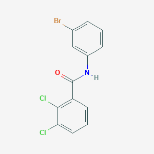 molecular formula C13H8BrCl2NO B5799852 N-(3-bromophenyl)-2,3-dichlorobenzamide 