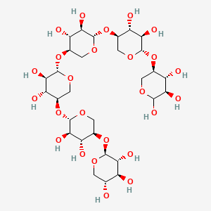 molecular formula C30H50O25 B580024 木糖六糖 CAS No. 49694-21-5