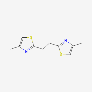 molecular formula C10H12N2S2 B5800244 2,2'-(1,2-ethanediyl)bis(4-methyl-1,3-thiazole) 