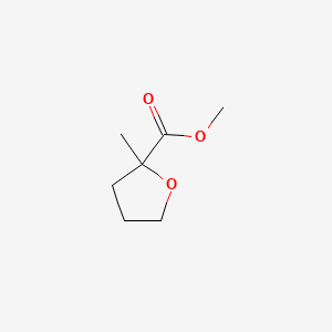 molecular formula C7H12O3 B580038 2-甲基四氢呋喃-2-羧酸甲酯 CAS No. 1218915-91-3