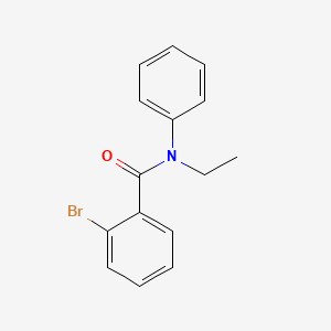 molecular formula C15H14BrNO B5800532 2-bromo-N-ethyl-N-phenylbenzamide CAS No. 5257-26-1