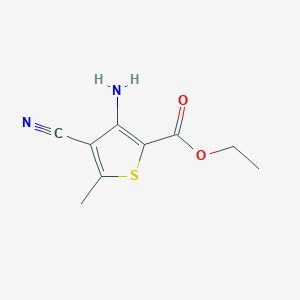molecular formula C9H10N2O2S B5800825 ethyl 3-amino-4-cyano-5-methyl-2-thiophenecarboxylate 