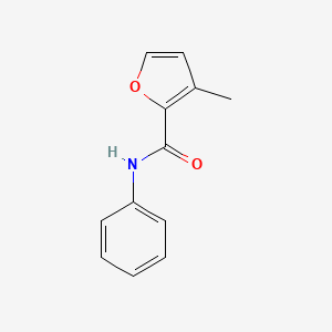 molecular formula C12H11NO2 B5801147 3-methyl-N-phenyl-2-furamide 