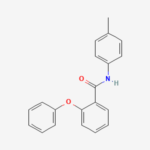 molecular formula C20H17NO2 B5801275 N-(4-methylphenyl)-2-phenoxybenzamide 