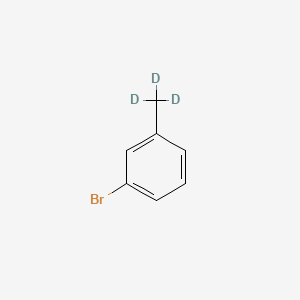 molecular formula C7H7Br B580173 3-ブロモトルエン (メチル D3) CAS No. 15169-02-5