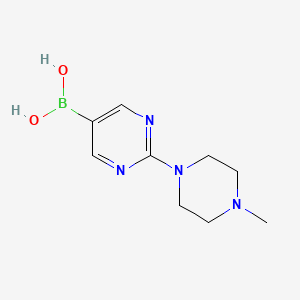 2-(4-Methylpiperazino)pyrimidine-5-boronic acid