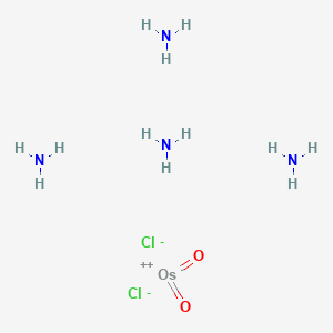 Azane;dioxoosmium(2+);dichloride
