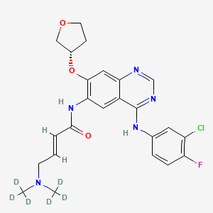 molecular formula C24H25ClFN5O3 B580182 Afatinib-d6 CAS No. 1313874-96-2