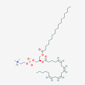 molecular formula C46H84NO8P B058019 1-硬脂酰-2-花生四烯酰-sn-甘油-3-磷酸胆碱 CAS No. 35418-59-8