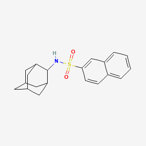 molecular formula C20H23NO2S B5801968 N-2-adamantyl-2-naphthalenesulfonamide 